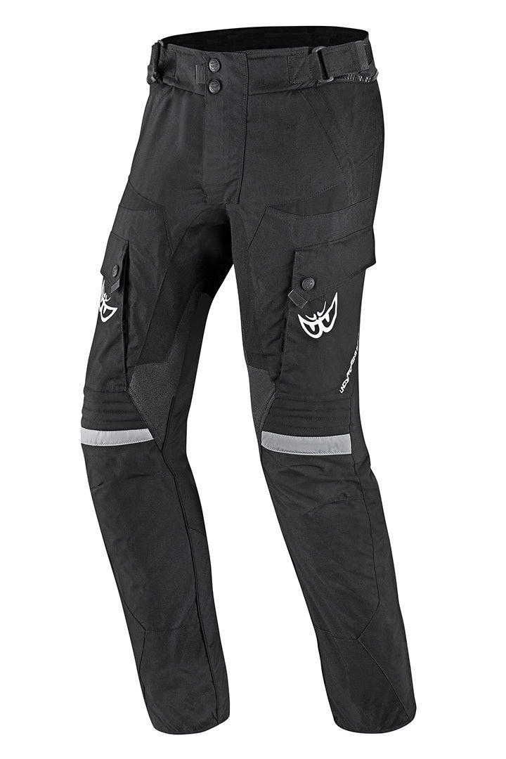 Berik Cargo Waterproof Motorcycle Textile Pants#color_black