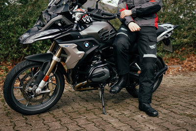 Berik Cargo Waterproof Motorcycle Textile Pants#color_black