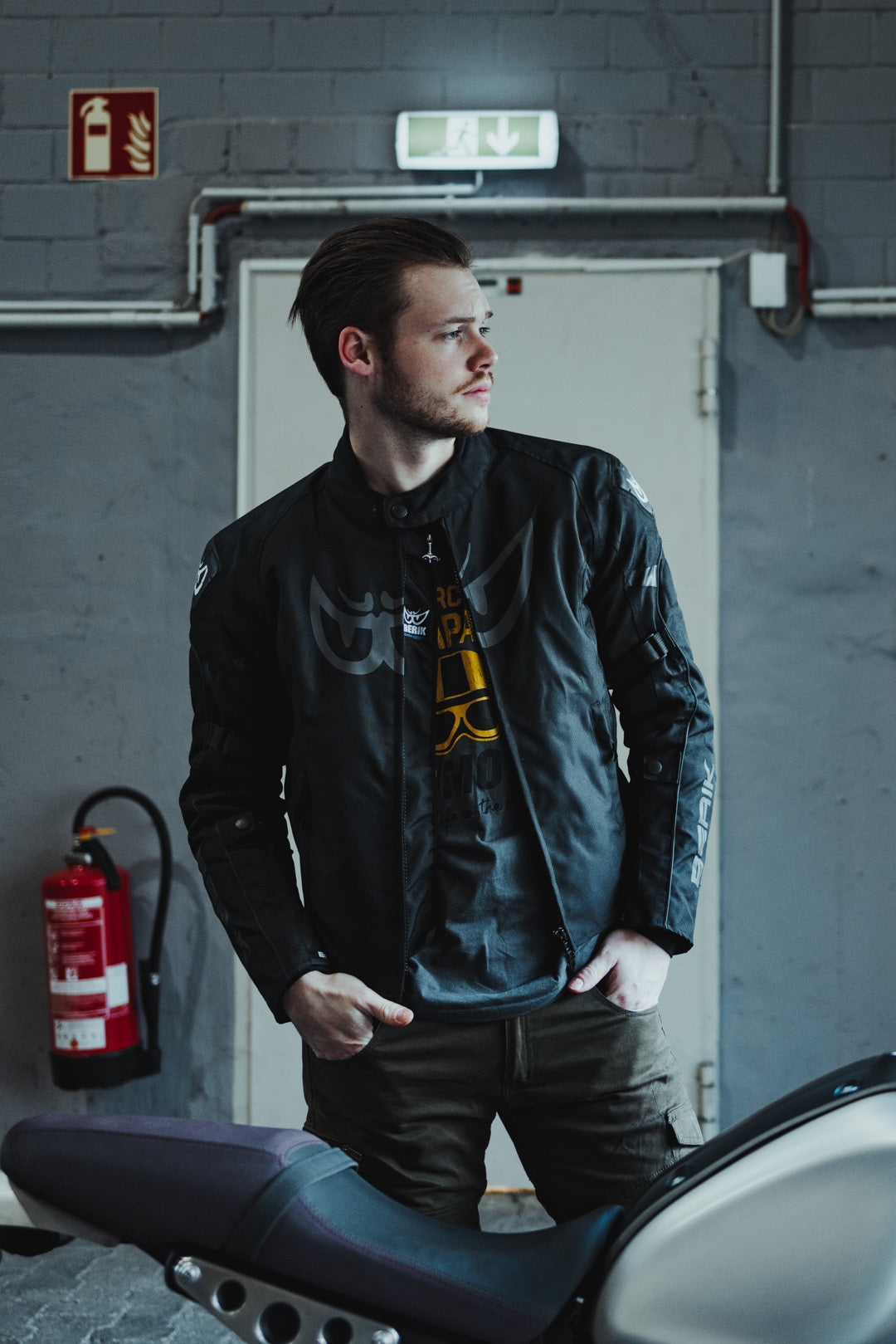 Berik Tourer Evo wasserdichte Motorrad Textiljacke