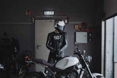 Berik Air-B Motorcycle Leather Jacket#color_black