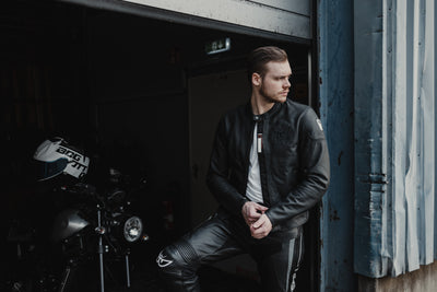 Berik Classic Racer Motorfiets lederen jas