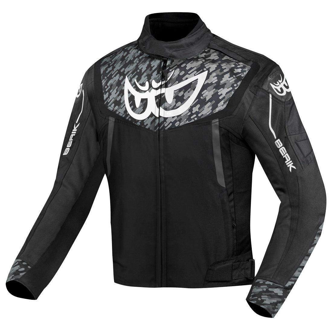 Berik Camo Street Waterproof Motorcycle Textile Jacket