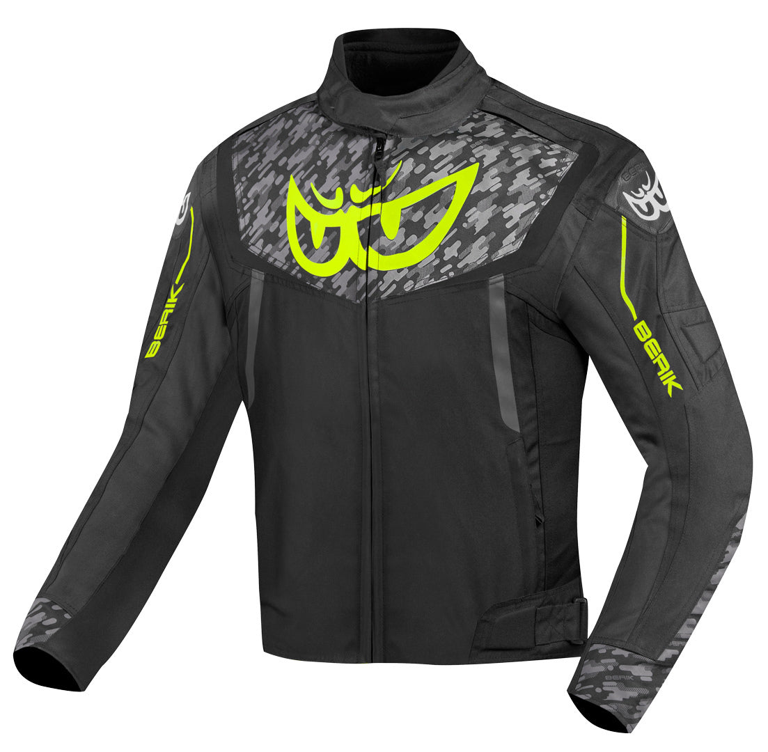 Berik Camo Street Waterproof Motorcycle Textile Jacket