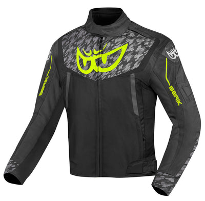 Berik Camo Street Waterproof Motorcycle Textile Jacket