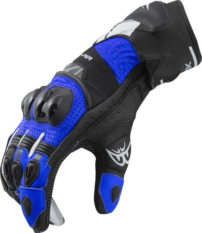 Berik Spa Evo Motorcycle Gloves#color_black-blue