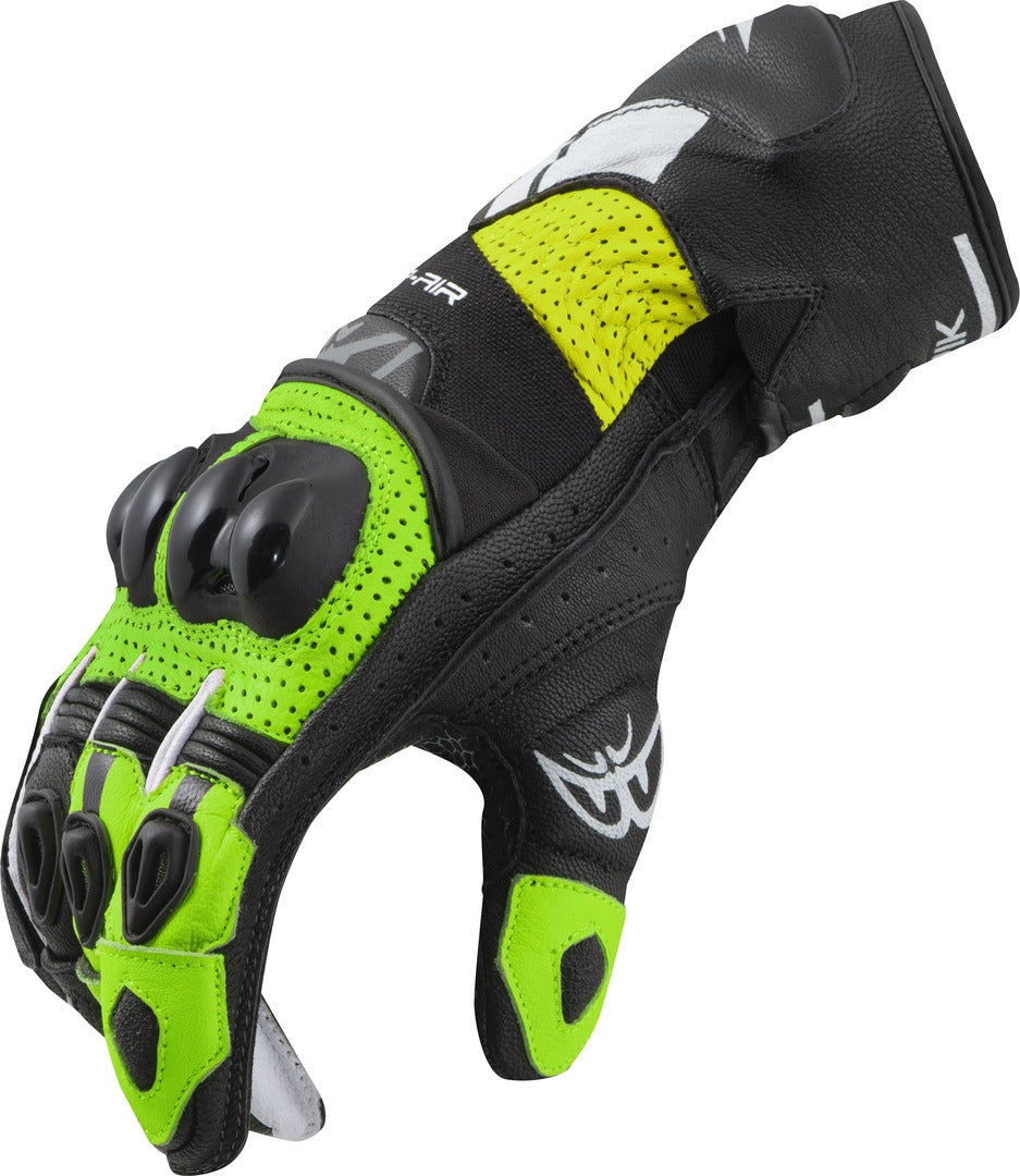 Berik Spa Evo Motorcycle Gloves#color_black-green
