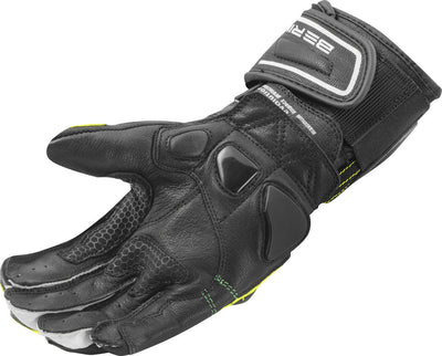 Berik Spa Evo Motorcycle Gloves#color_black-yellow