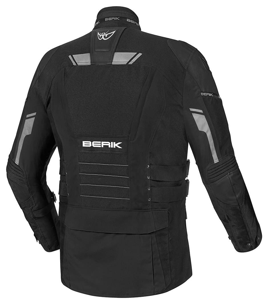 Berik Striker Waterproof Motorcycle Textile Jacket#color_black
